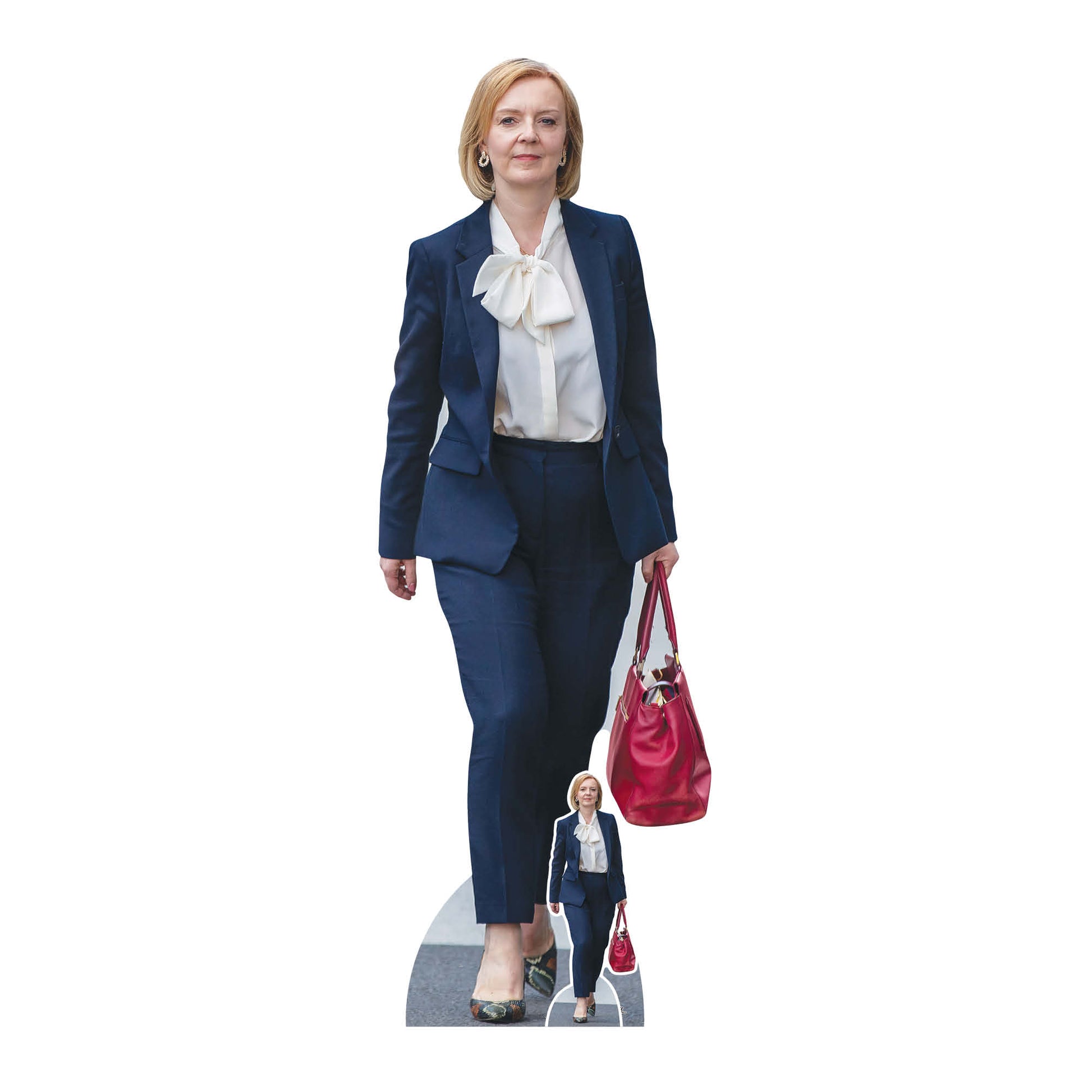 Liz Truss Cardboard Cutout Politician - mycardboardcutout