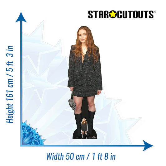 Sadie Sink Cardboard Cutout Actor Stranger Things - mycardboardcutout