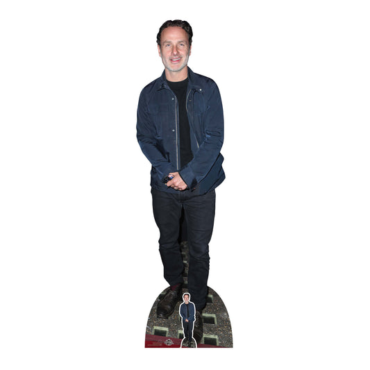 Famous Actor Andrew Lincoln Cardboard Cutout - mycardboardcutout