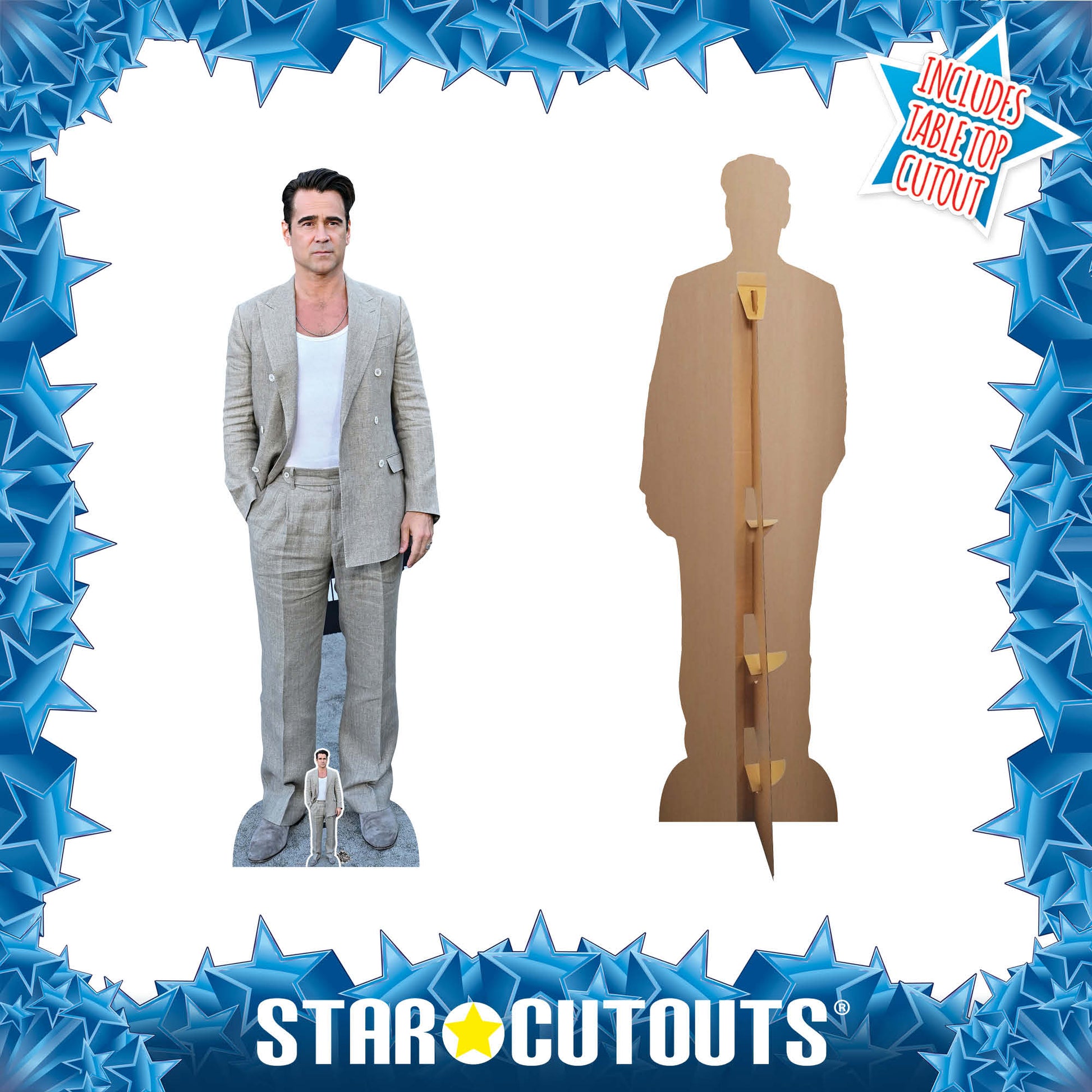 Colin Farrell Cardboard Cutout - mycardboardcutout
