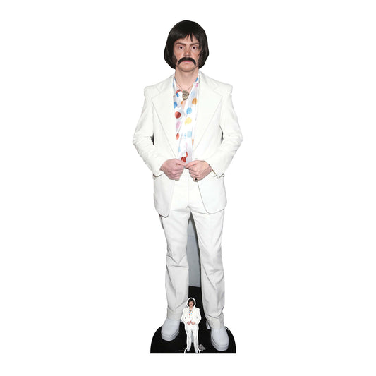Evan Peters Wig Cardboard Cutout - mycardboardcutout