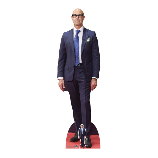 Stanley Tucci Blue Suit Cardboard Cutout - mycardboardcutout