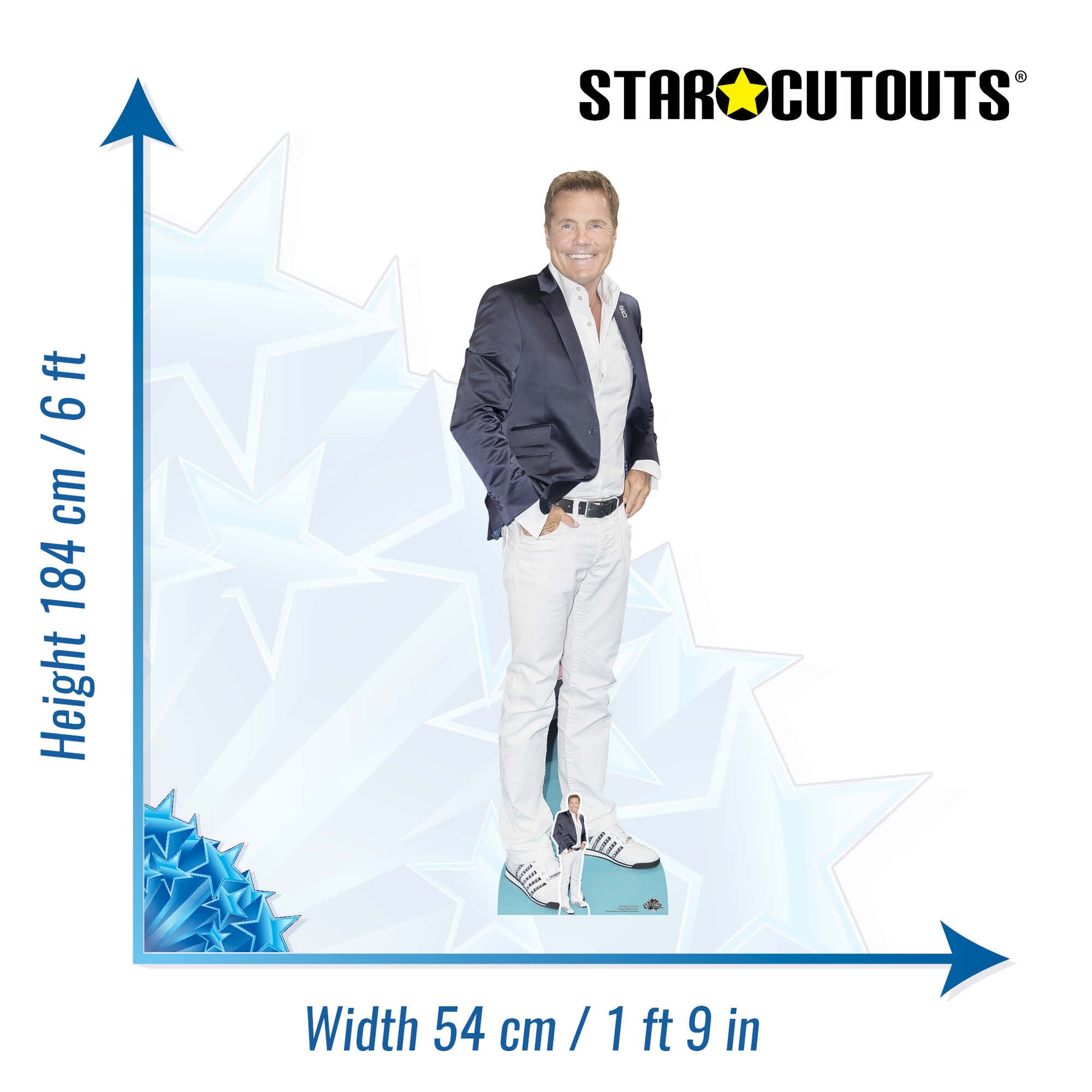 Dieter Bohlen Cardboard Cutout - mycardboardcutout