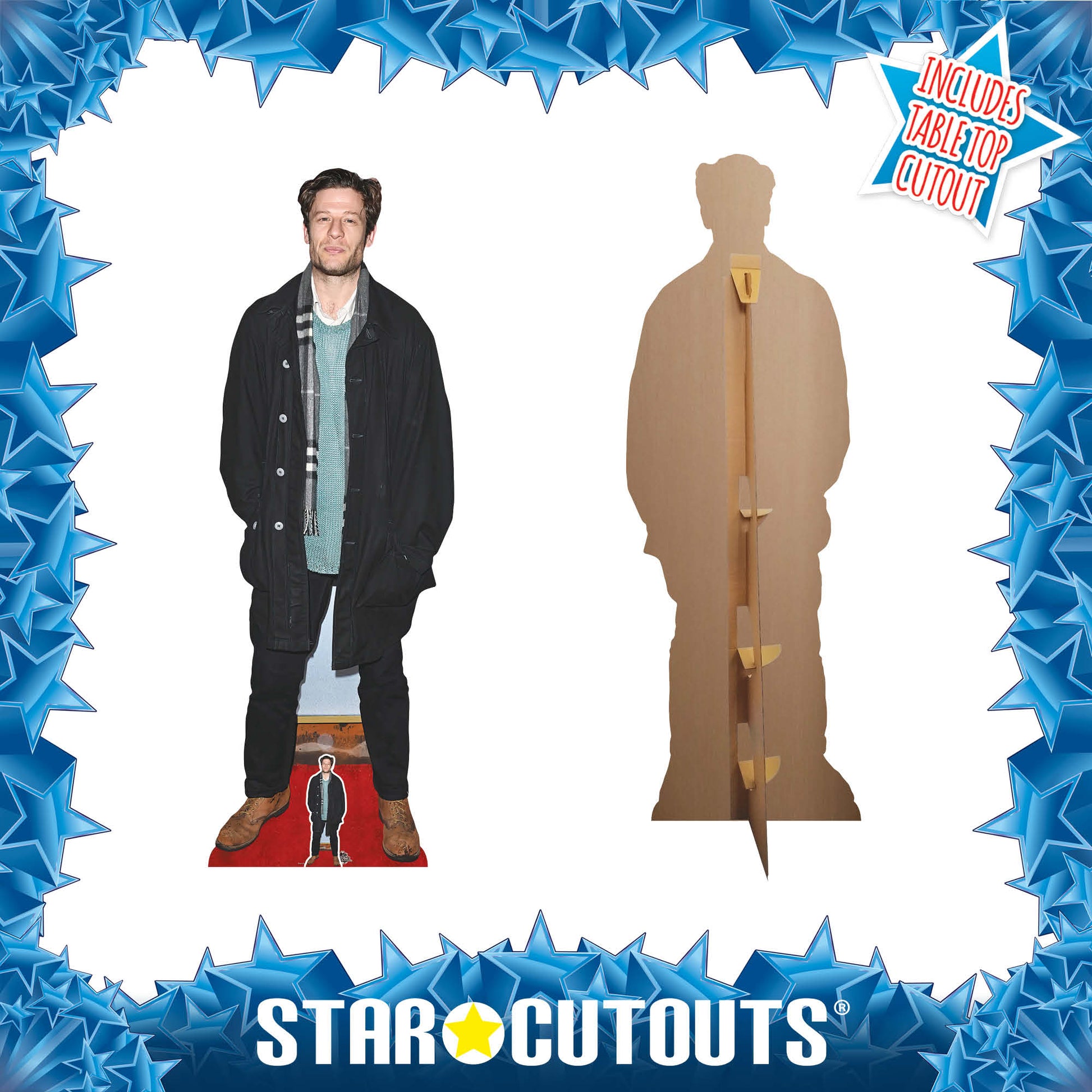 James Norton Cardboard Cutout - mycardboardcutout