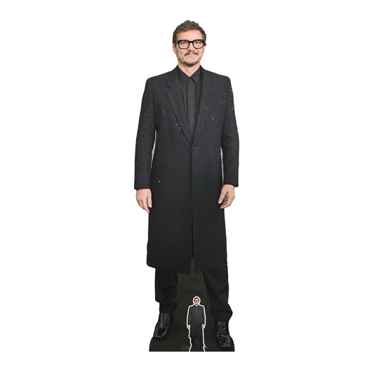 Pedro Pascal Long Coat Cardboard Cutout - mycardboardcutout