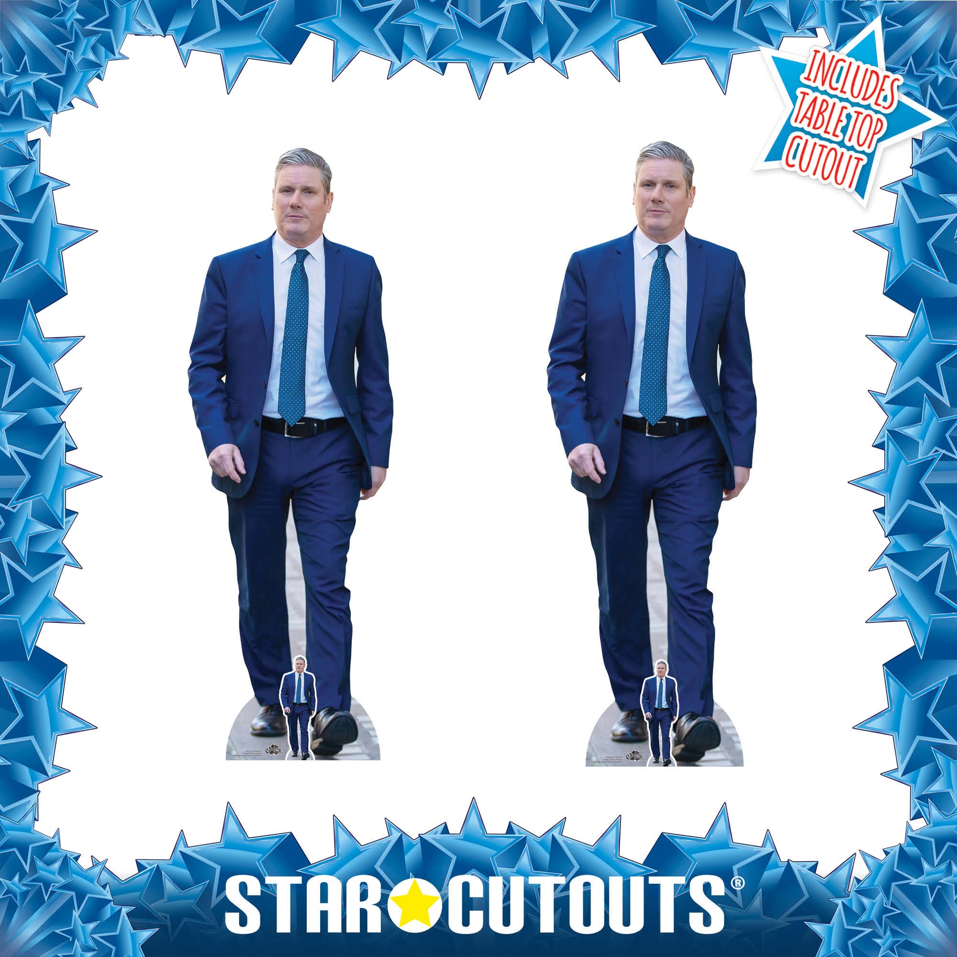 Keir Starmer Labour Cardboard Cutout Politician - mycardboardcutout