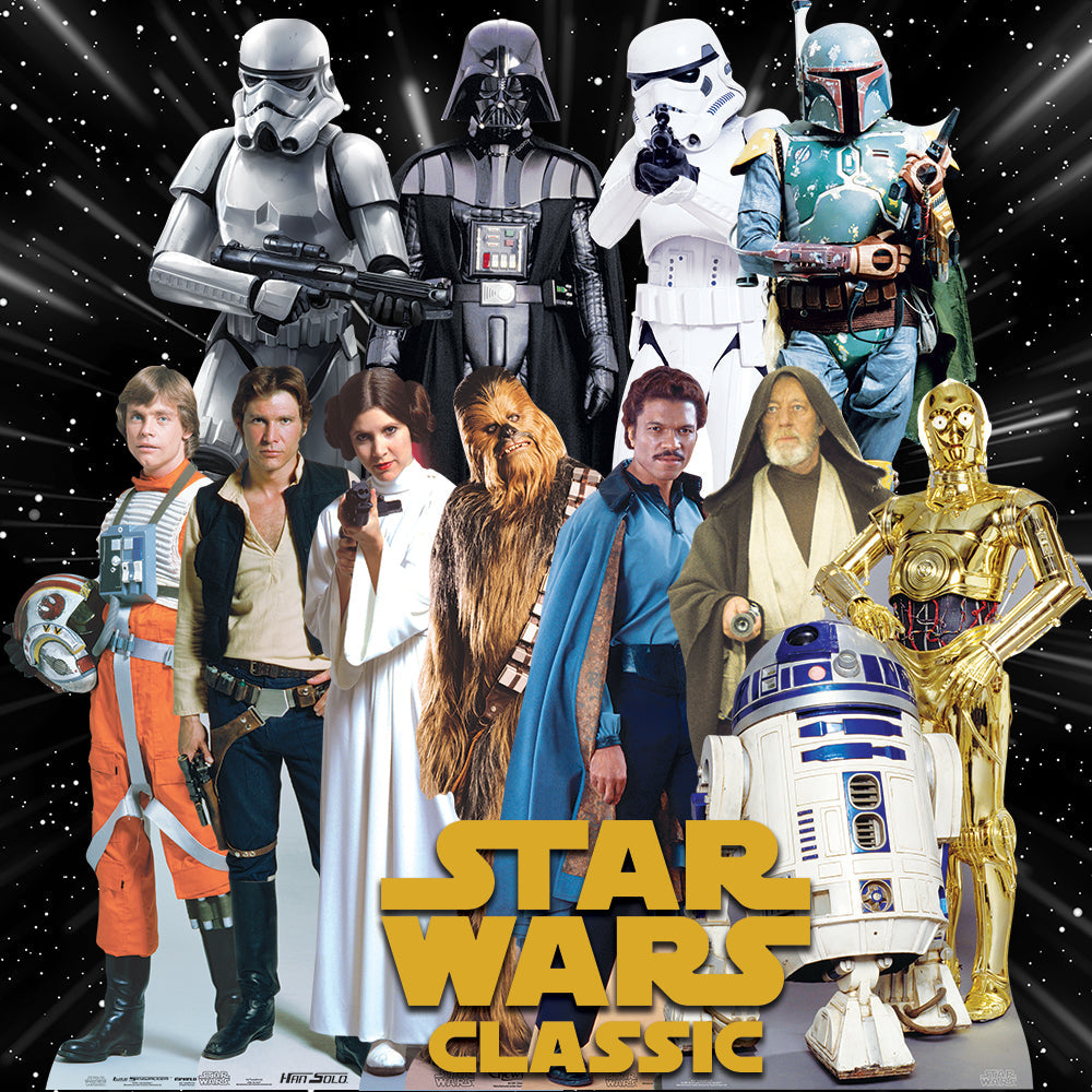  501st Clone Trooper Star Wars Cardboard Cut Out Height 186cm