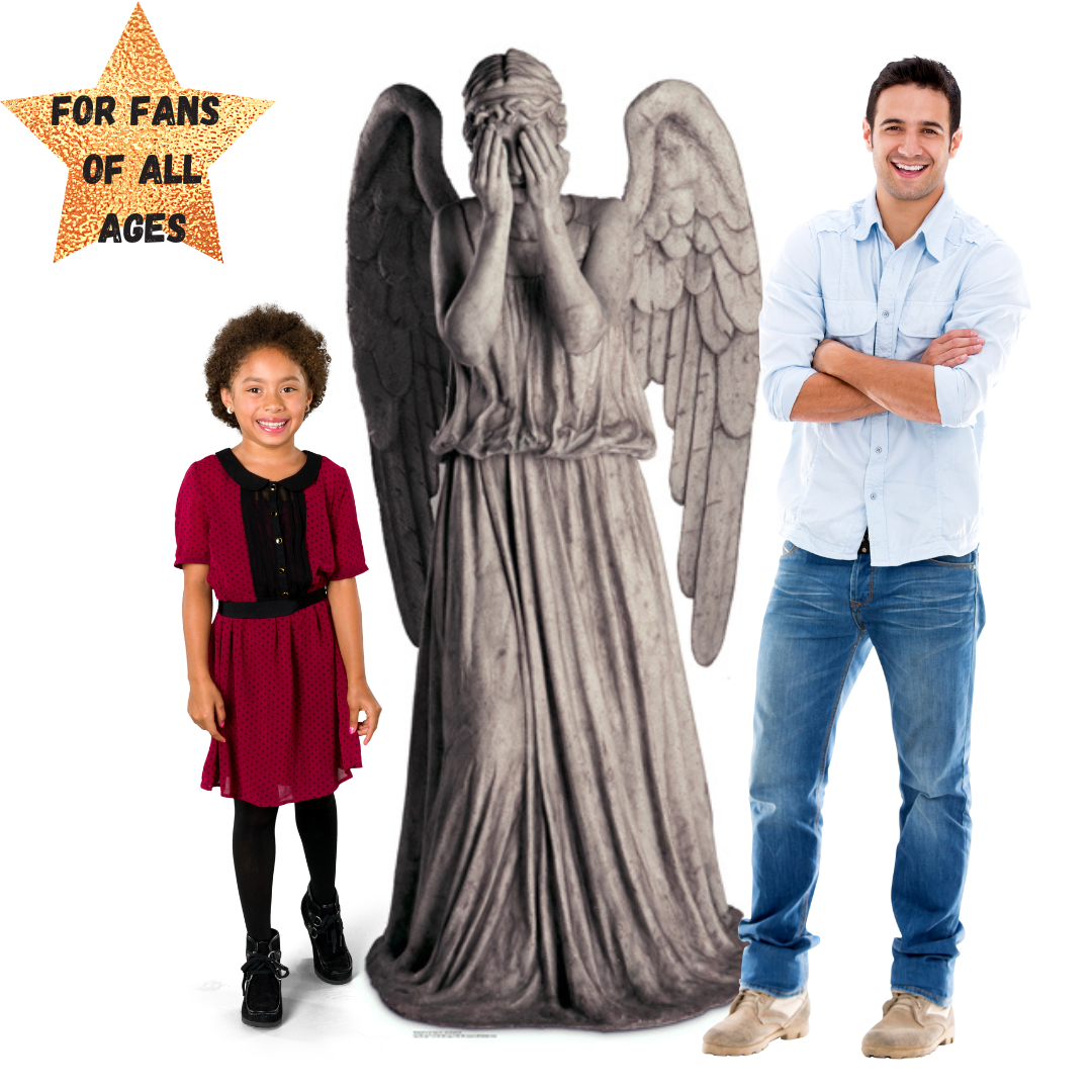 Weeping Angel Blink Angel Cardboard Cutout