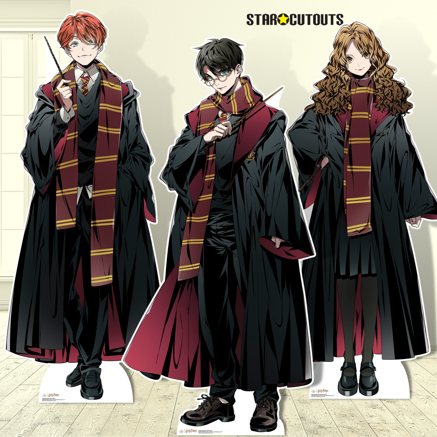 Harry Potter Anime Style Cardboard Cutout