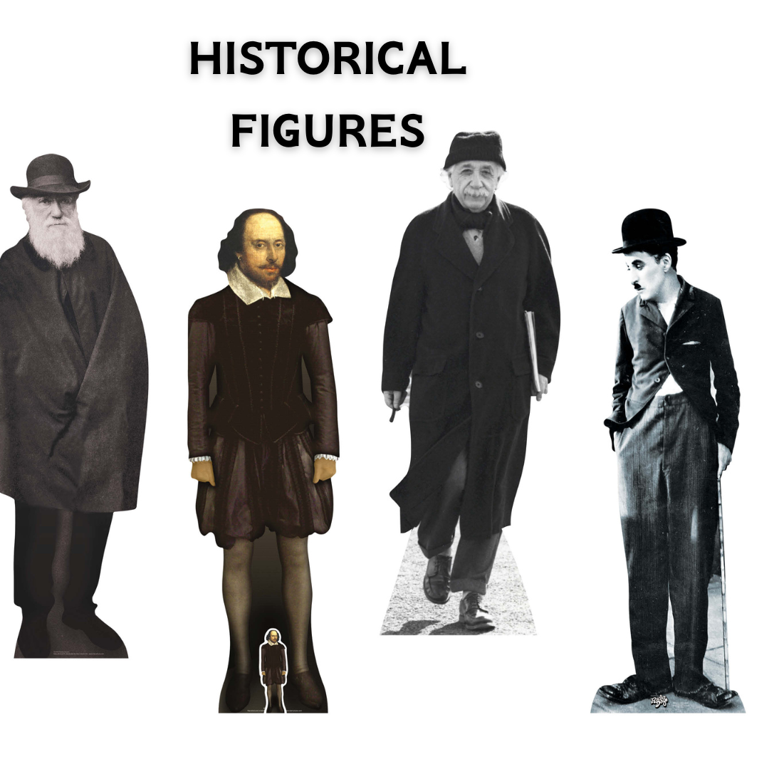 Historical Figures Cardboard Cutouts