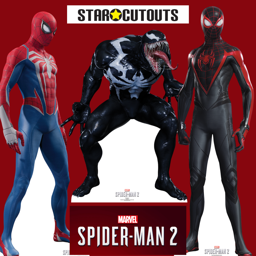 SC4455 Spider-Man Miles Morales Cardboard Cut Out Height 178cm