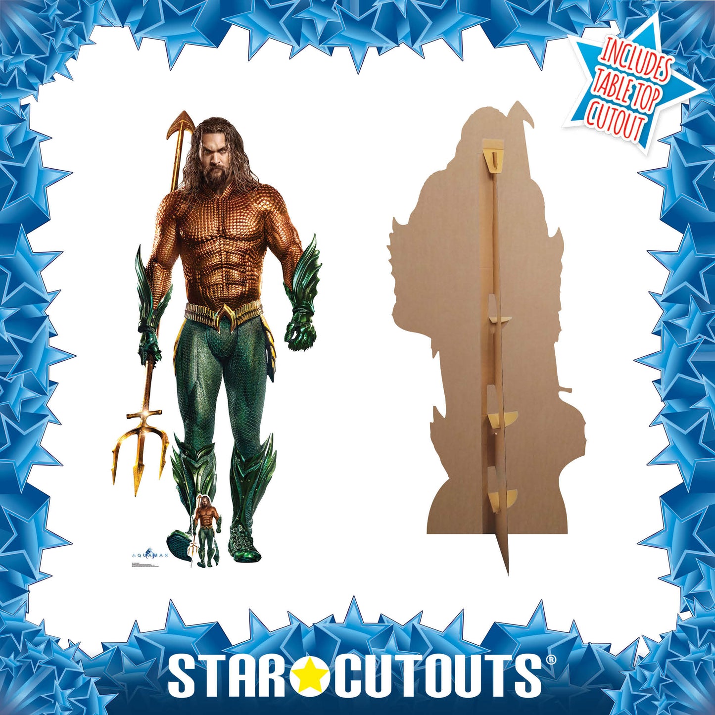 Aquaman Jason Momoa Cardboard Cutout - mycardboardcutout