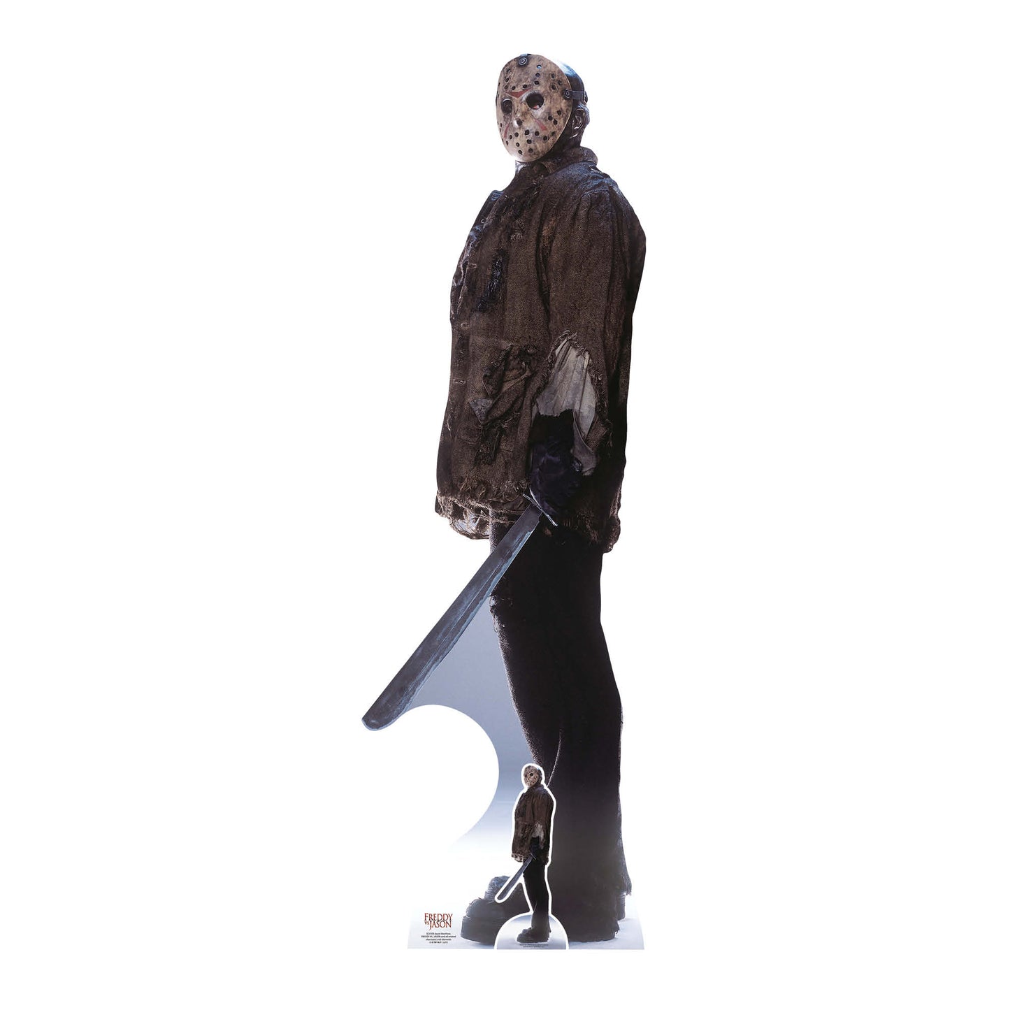 Jason Friday the 13th Machete Cardboard Cutout Lifesize