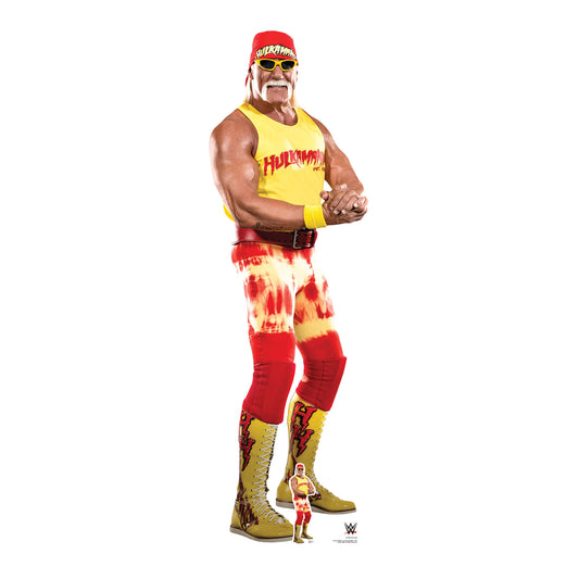 Hulk Hogan WWE Cardboard Cutout Lifesize