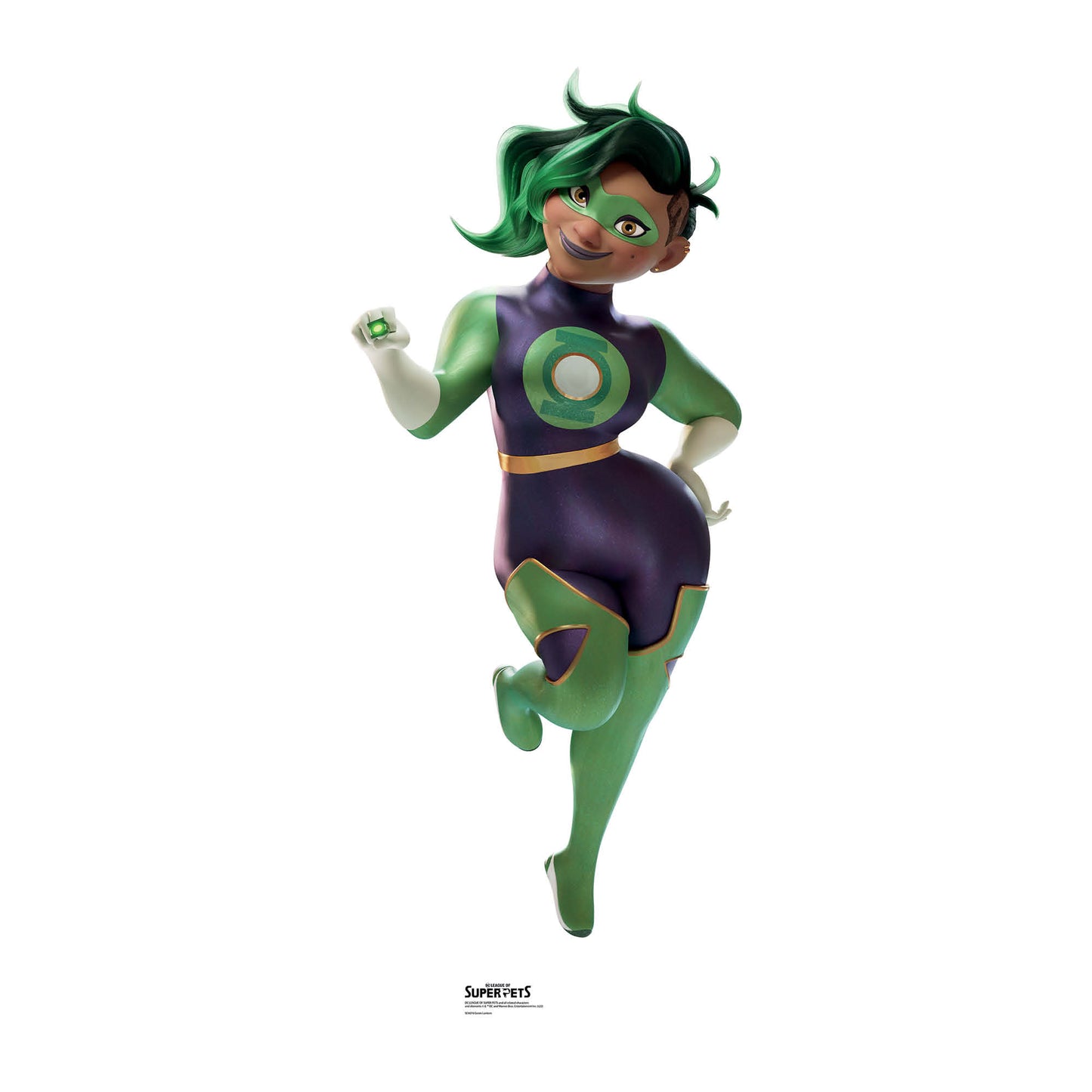 Green Lantern DC League of Super Pets Cardboard Cutout