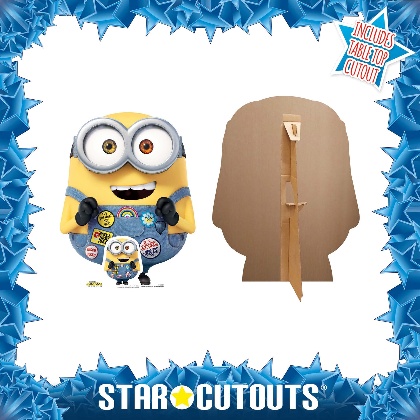Little Brother Bob Minions 2 Despicable Me and Minions Cardboard Cutout