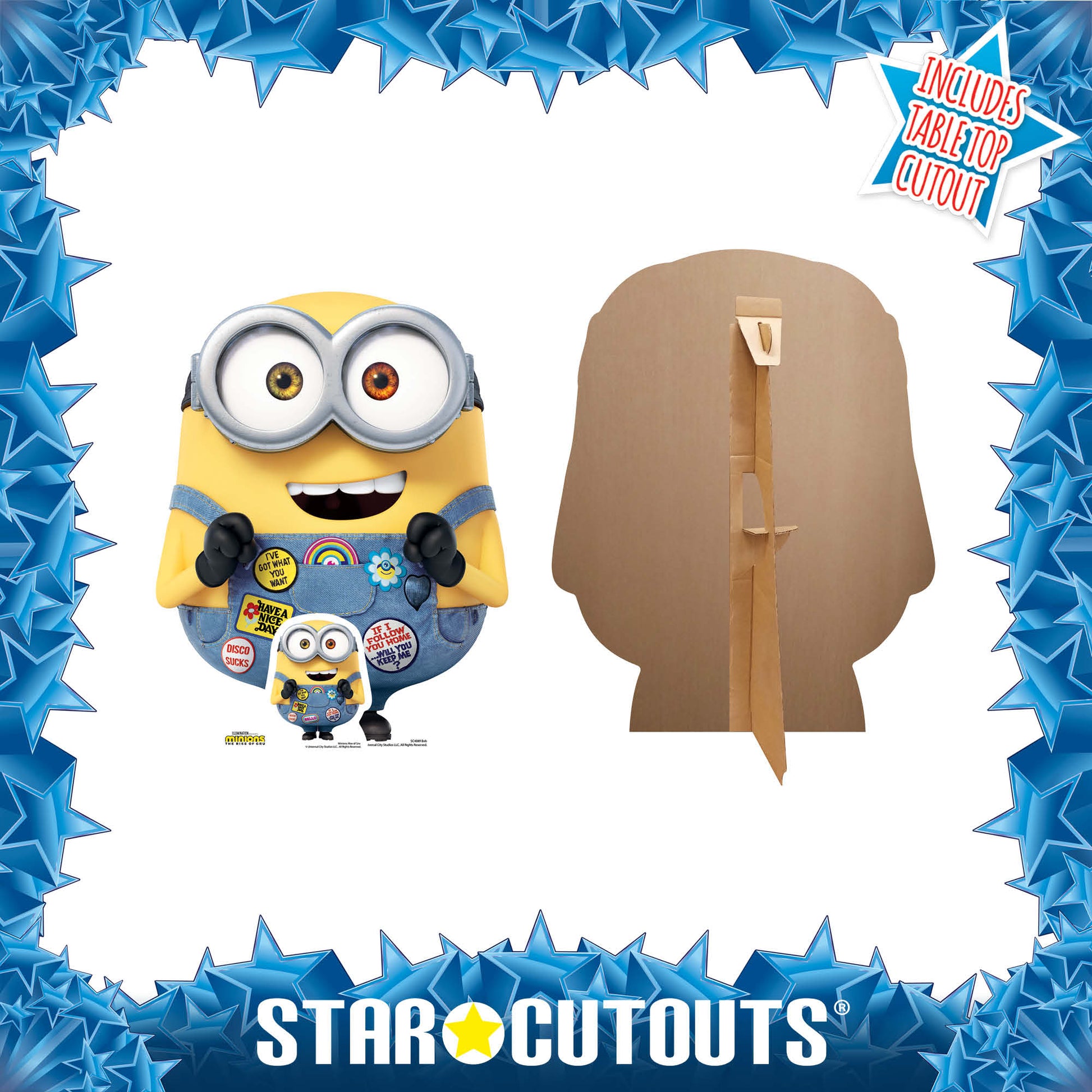 Little Brother Bob Minions 2 Despicable Me and Minions Cardboard Cutout - mycardboardcutout