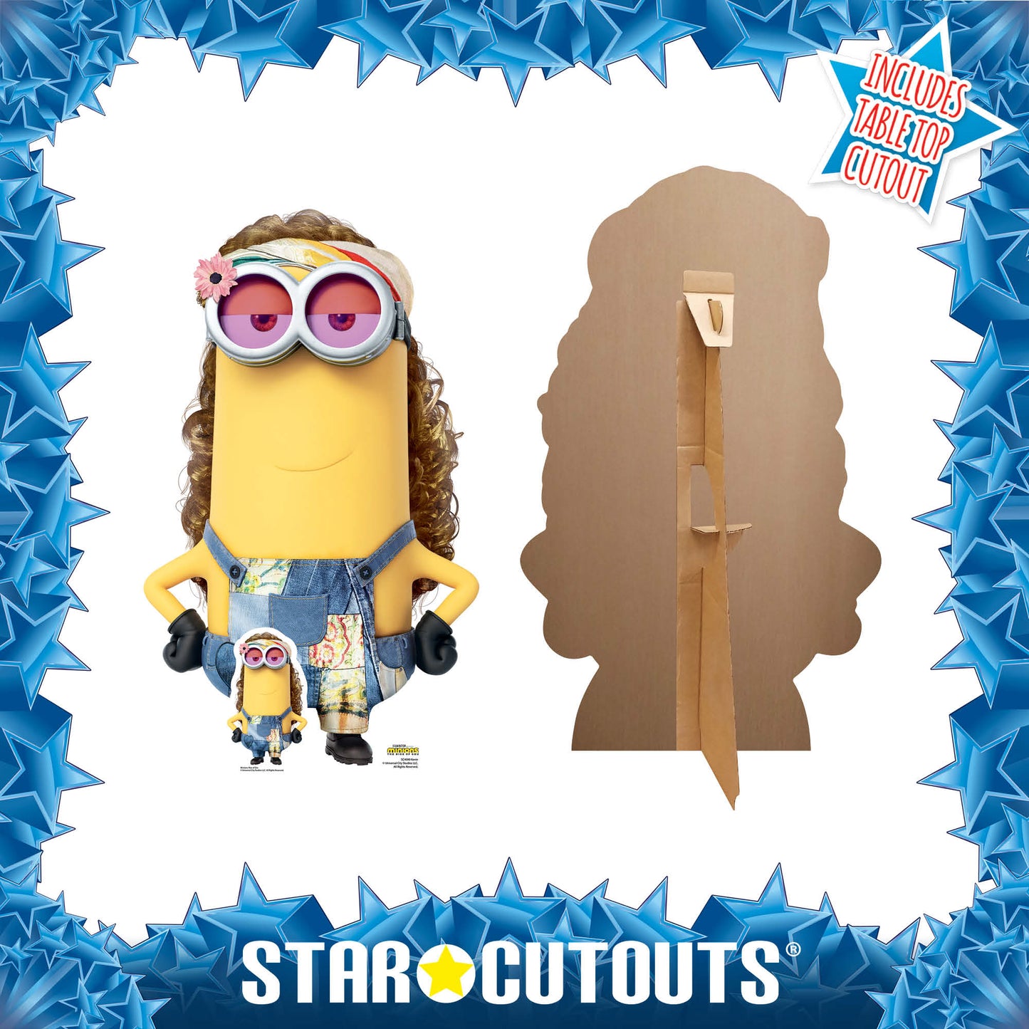 Kevin Hippy Minions 2 Despicable Me and Minions Cardboard Cutout