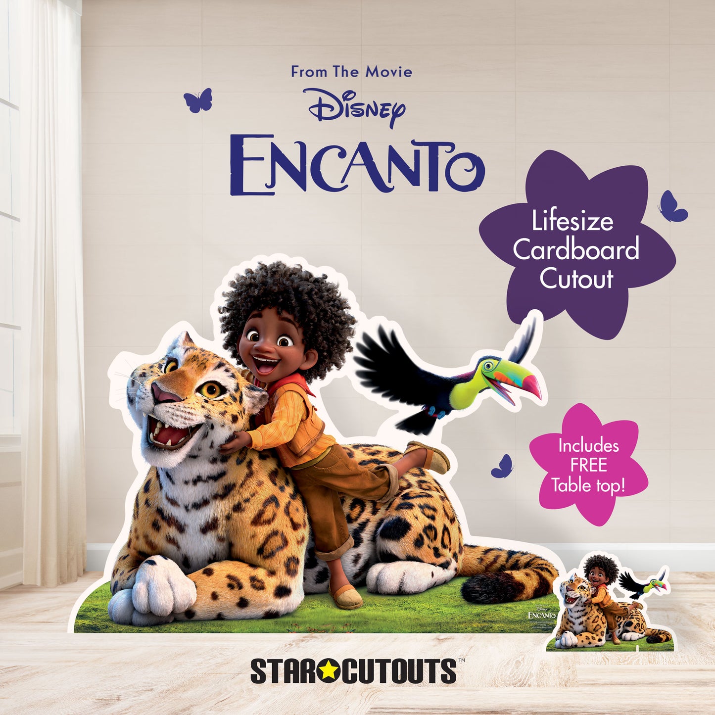 Antonio Encanto Lifesize Cardboard Cutout With Free Mini
