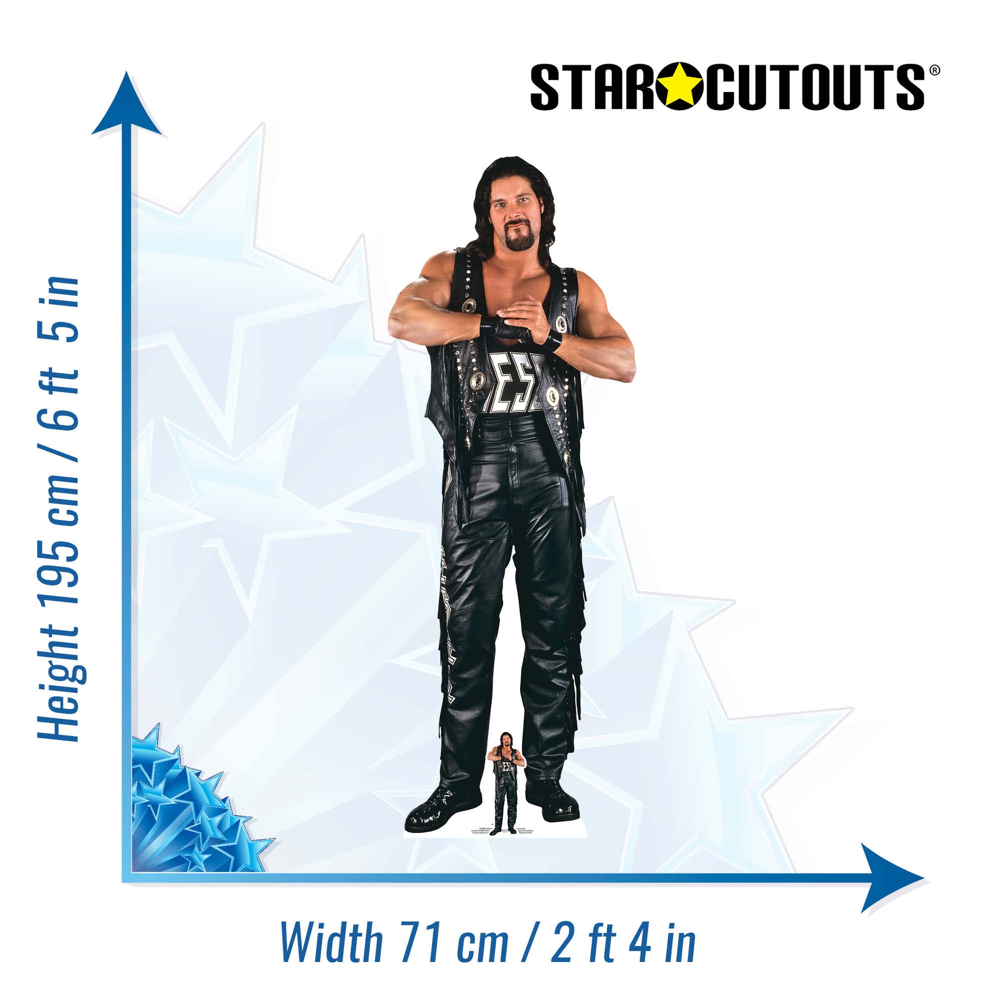 Diesel WWE Cardboard Cutout Lifesize - mycardboardcutout