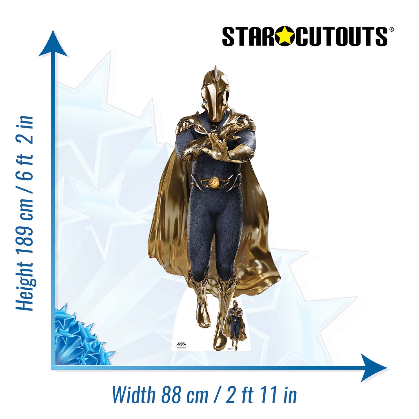 Doctor Fate Pierce Brosnan With Cape Cardboard Cutout - mycardboardcutout