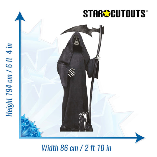 Grim Reaper Cardboard Cutout - mycardboardcutout