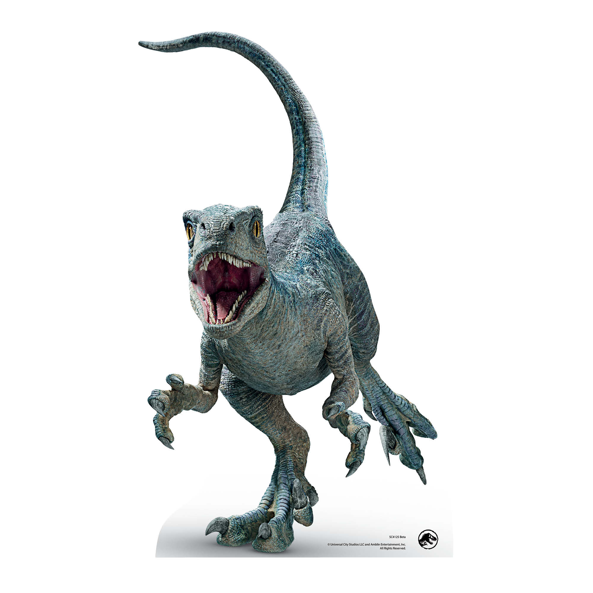 Beta Raptor X G Jr Beta Baby Jurassic World Dominion Cardboard Cutout 94CM TALL ...