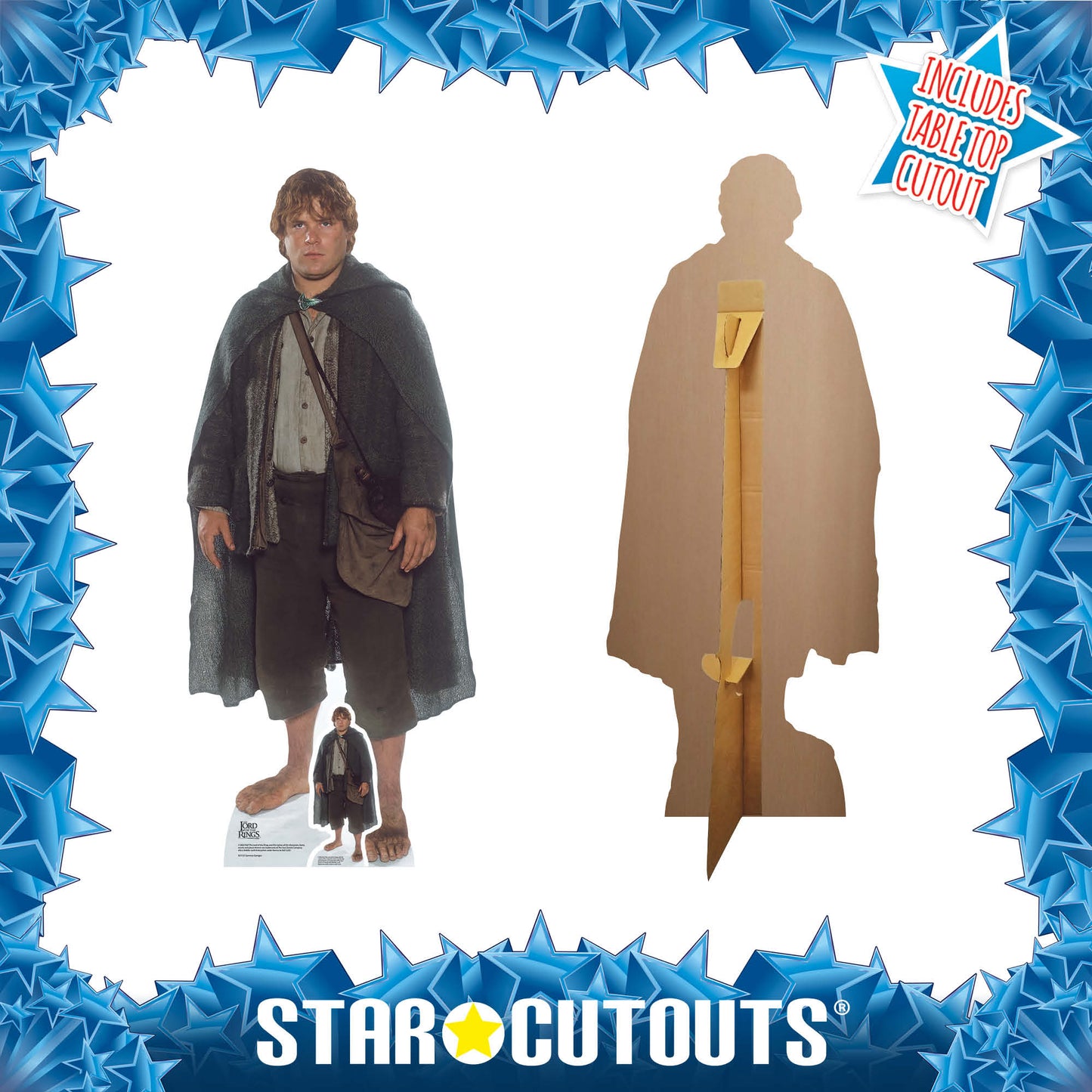 Samwise Gamgee  Lord of the Rings Cardboard Cutout - mycardboardcutout