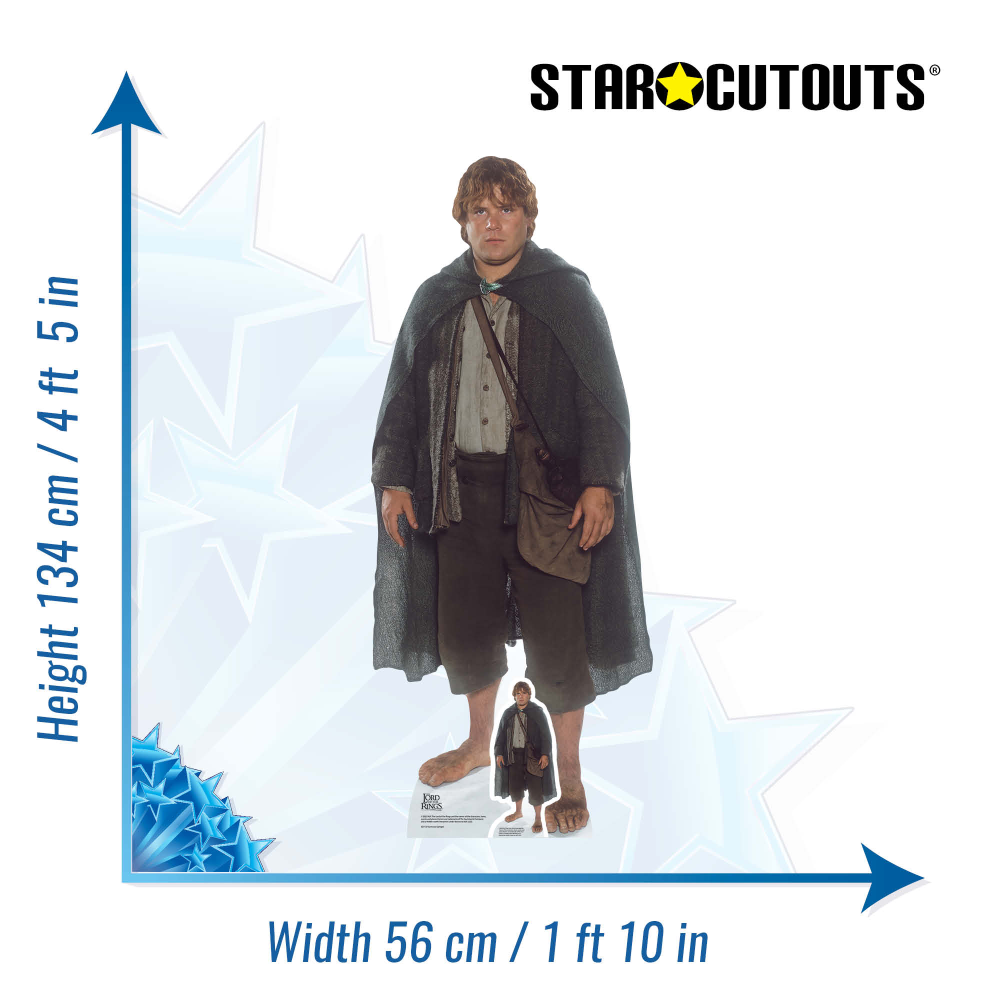 Samwise Gamgee Lord of the Rings Cardboard Cutout – mycardboardcutout