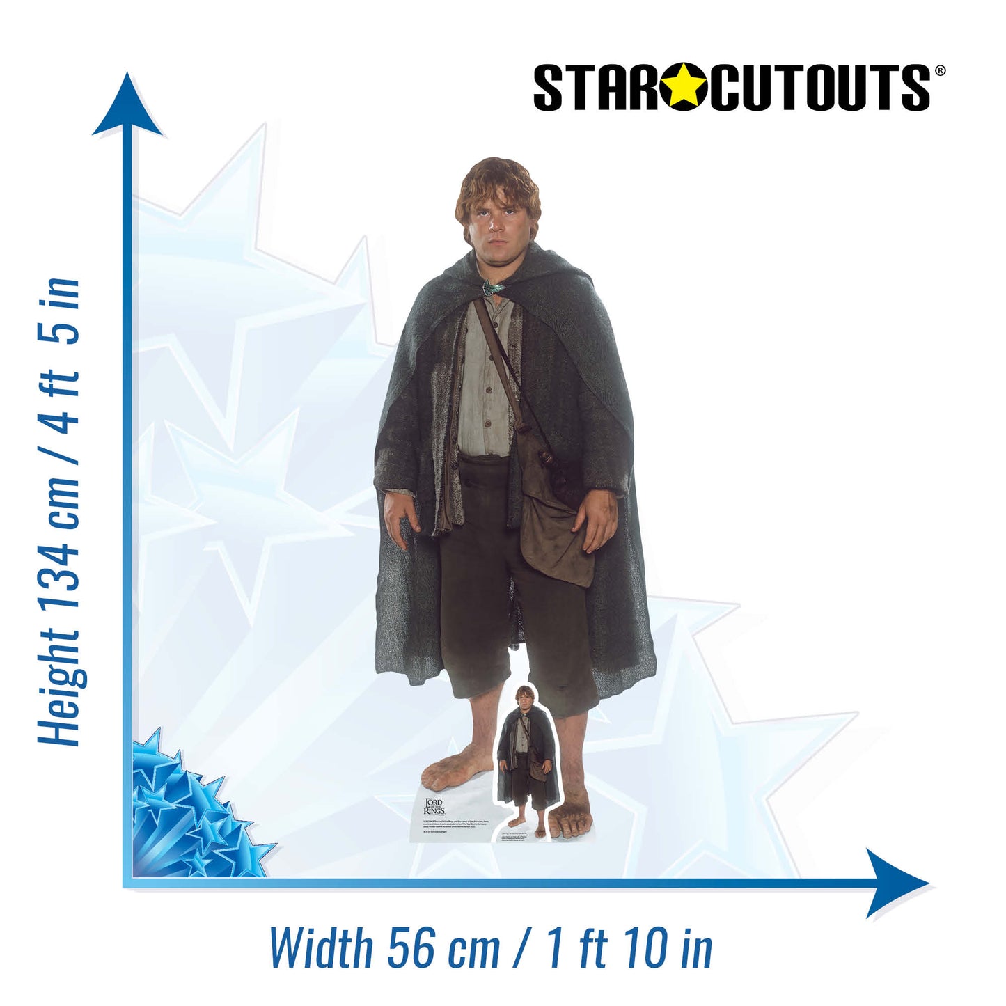 Samwise Gamgee  Lord of the Rings Cardboard Cutout - mycardboardcutout