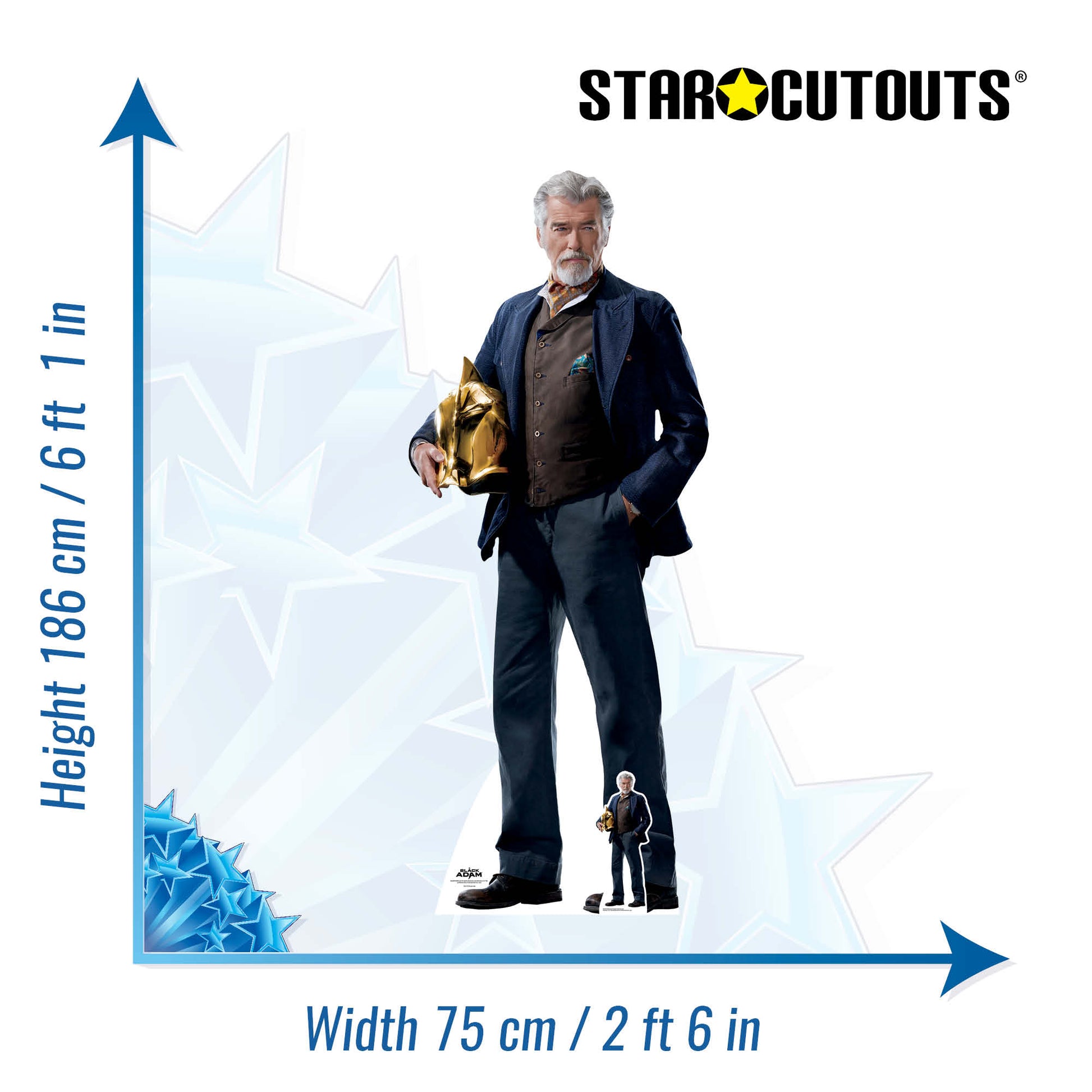 Doctor Fate/ Kent Nelson Pierce Brosnan Black Adam Cardboard Cutout - mycardboardcutout