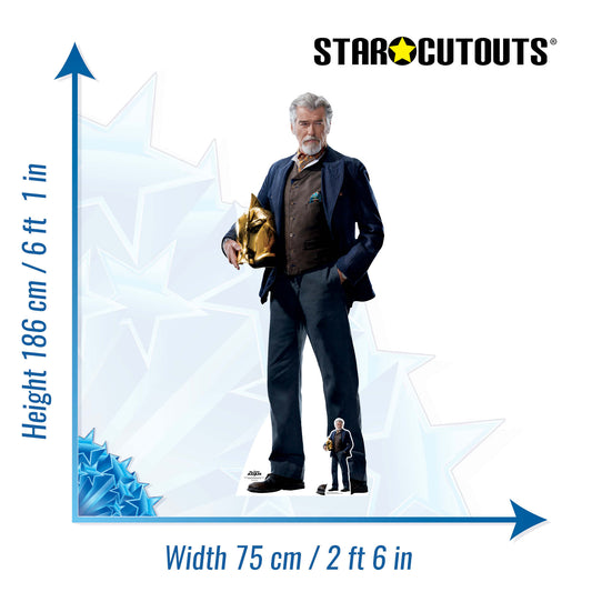 Doctor Fate/ Kent Nelson Pierce Brosnan Black Adam Cardboard Cutout - mycardboardcutout