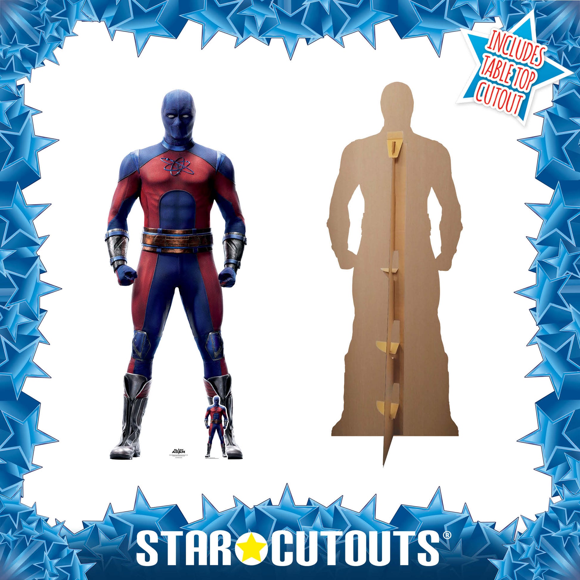 Noah Centineo Black Adam Cardboard Cutout Atom Smasher - mycardboardcutout