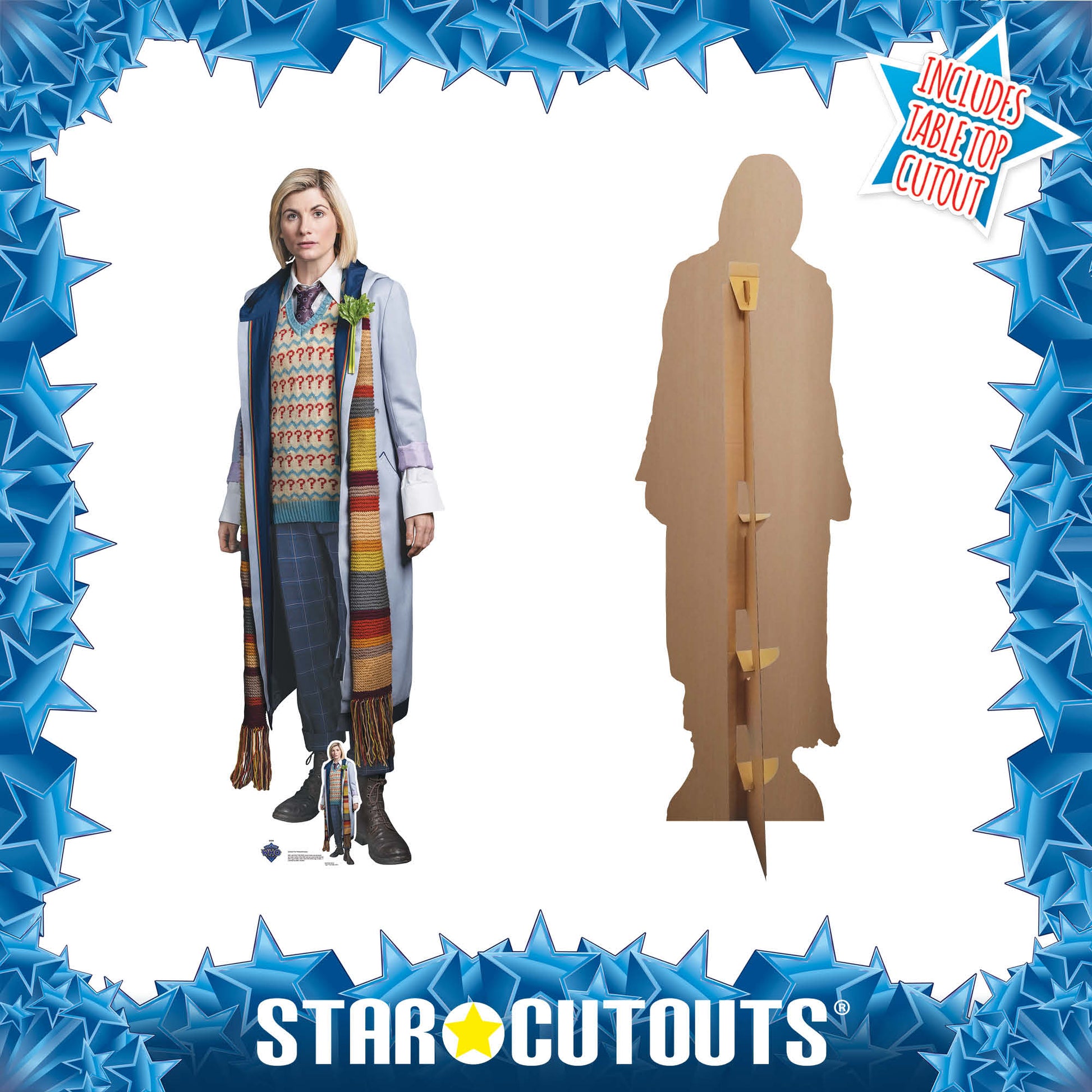Thirteenth Doctor Multi Cardboard Cutout - mycardboardcutout