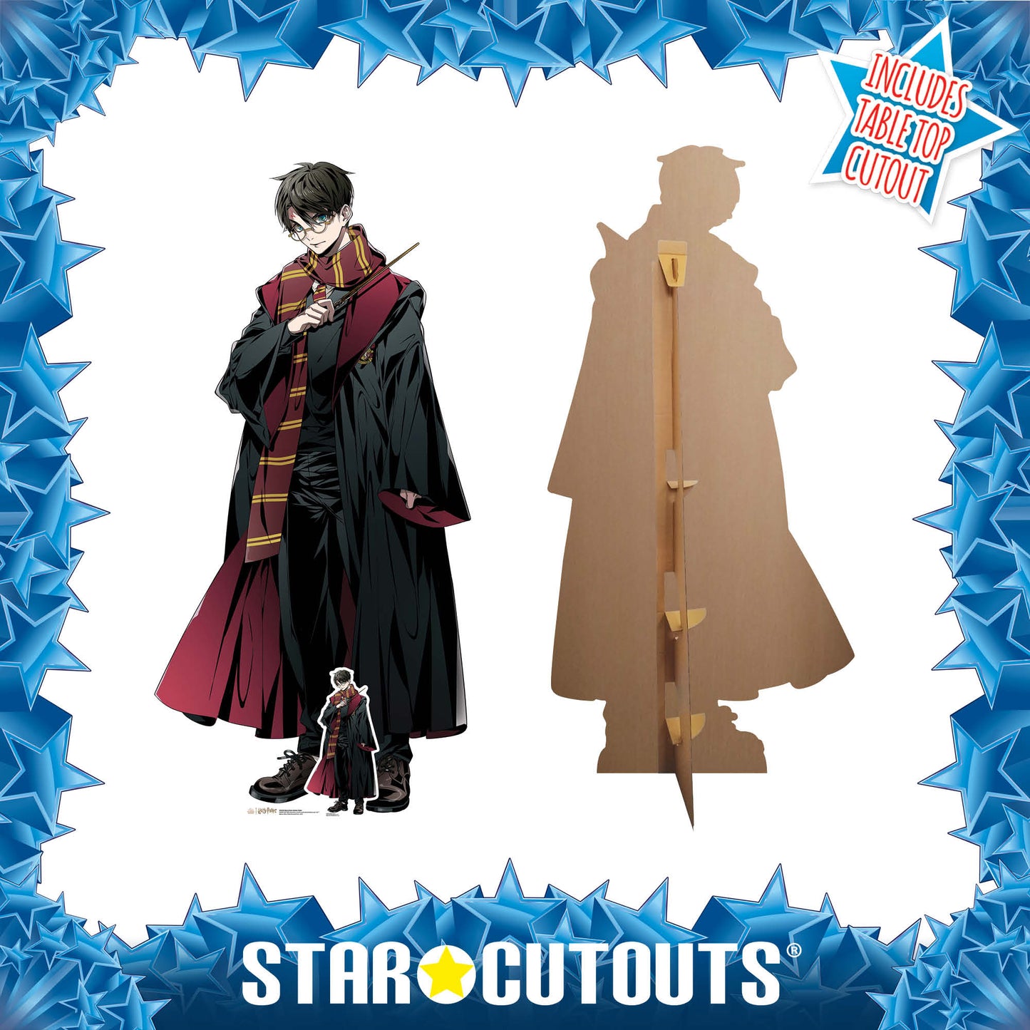 Harry Potter Anime Style Cardboard Cutout