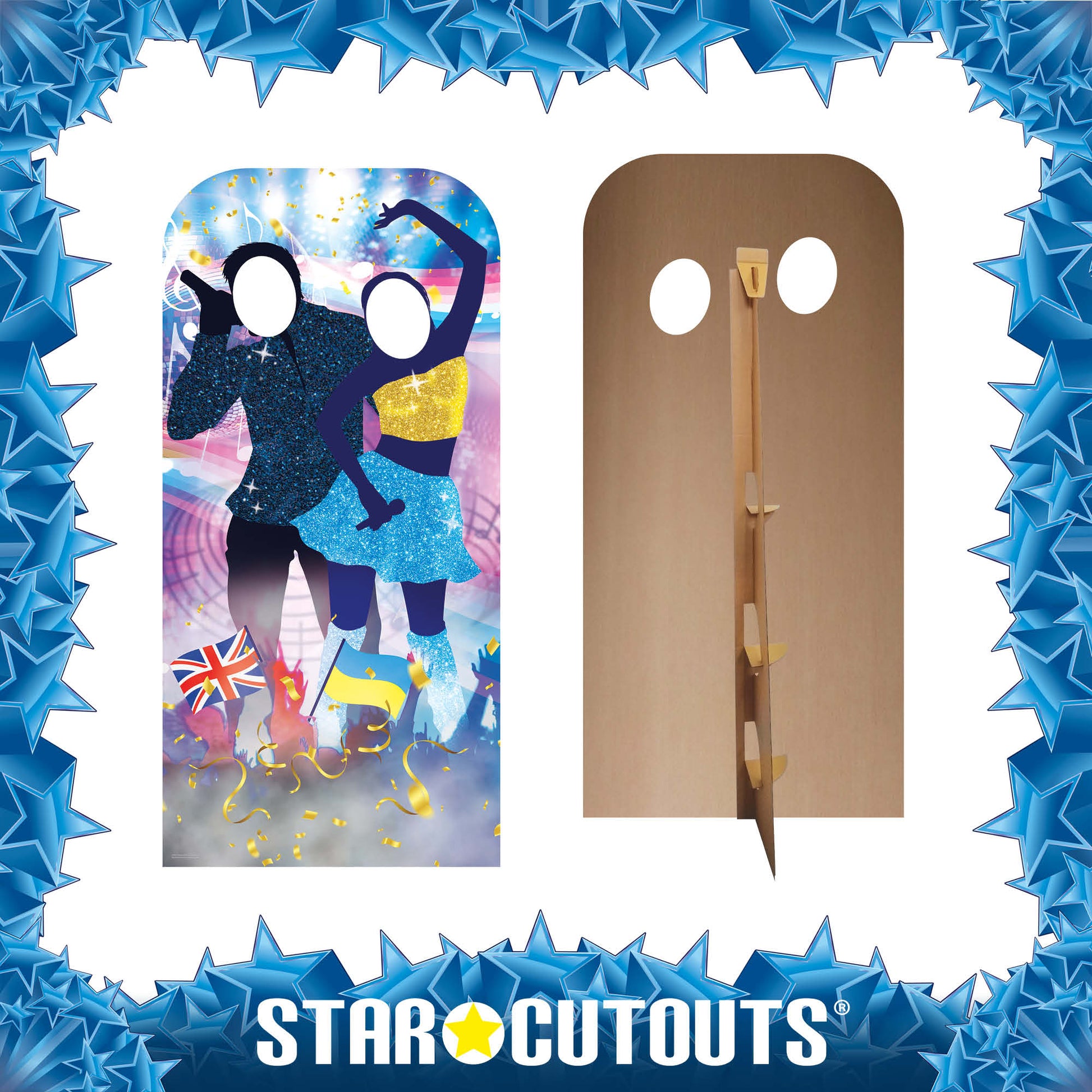 Song Contest Stand In Cardboard Cut Out Life Size - mycardboardcutout