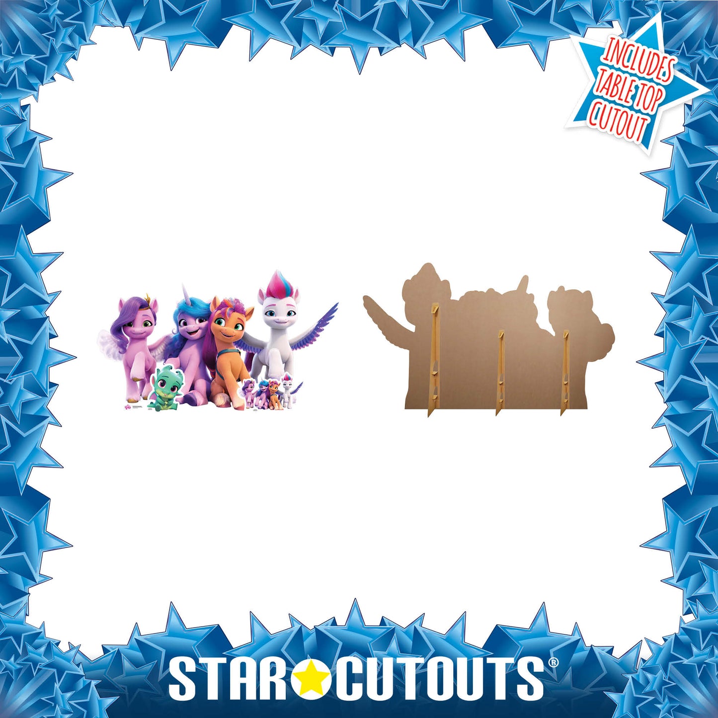 My Little Pony Group Large Cardboard Cutout