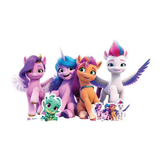 My Little Pony Group Large Cardboard Cutout