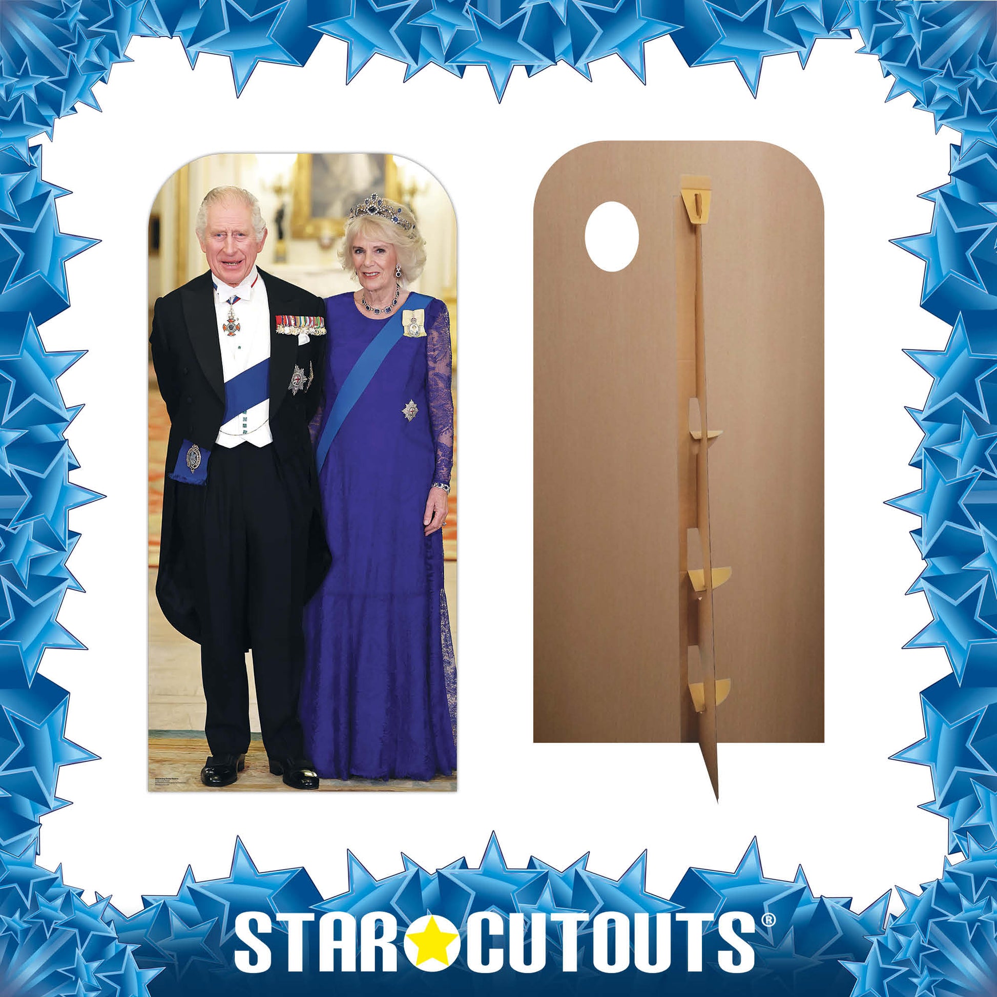 King Charles Stand In Cardboard Cutout - mycardboardcutout