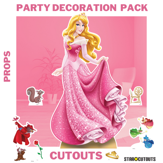 Beautiful Sleeping Beauty Cardboard Cutout Party Decorations