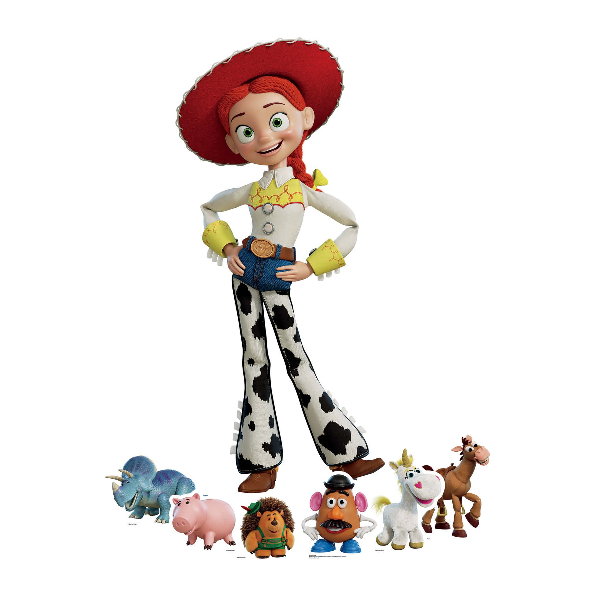 Beautiful Jessie Toy Story Cardboard Cutout Party Decorations