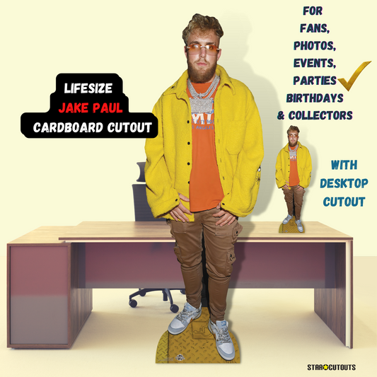 Jake Paul Cardboard Cutout - mycardboardcutout