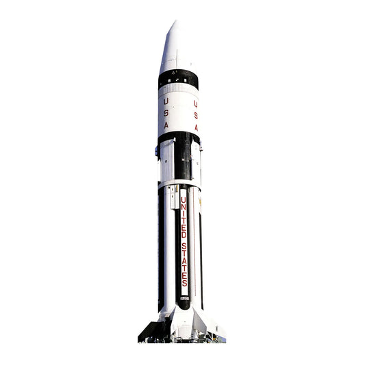 Space Rocket Spacecraft Tall Cutout mycardboardcutout