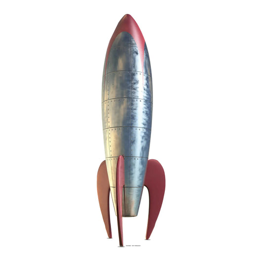 Vintage Space Rocket Spacecraft Tall Cutout mycardboardcutout