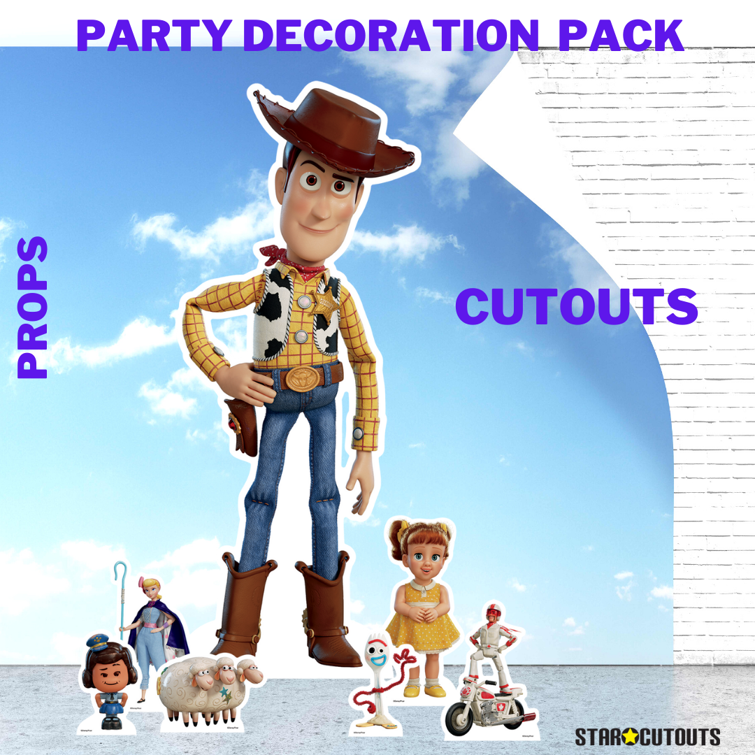 Beautiful Woody Cardboard Cutout Party Decorations