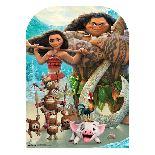 Official Moana Stand In Cardboard Cutout