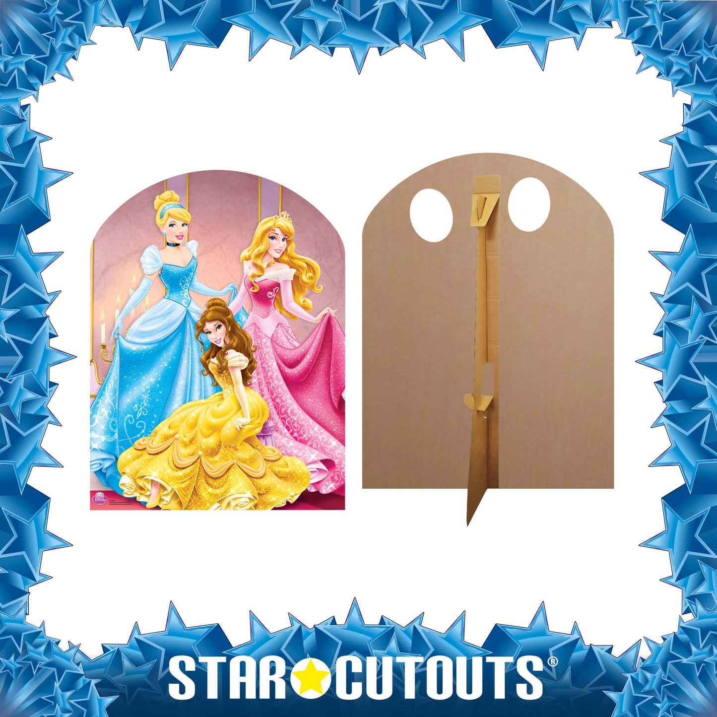 Disney Princess Stand-In Cardboard Cutout