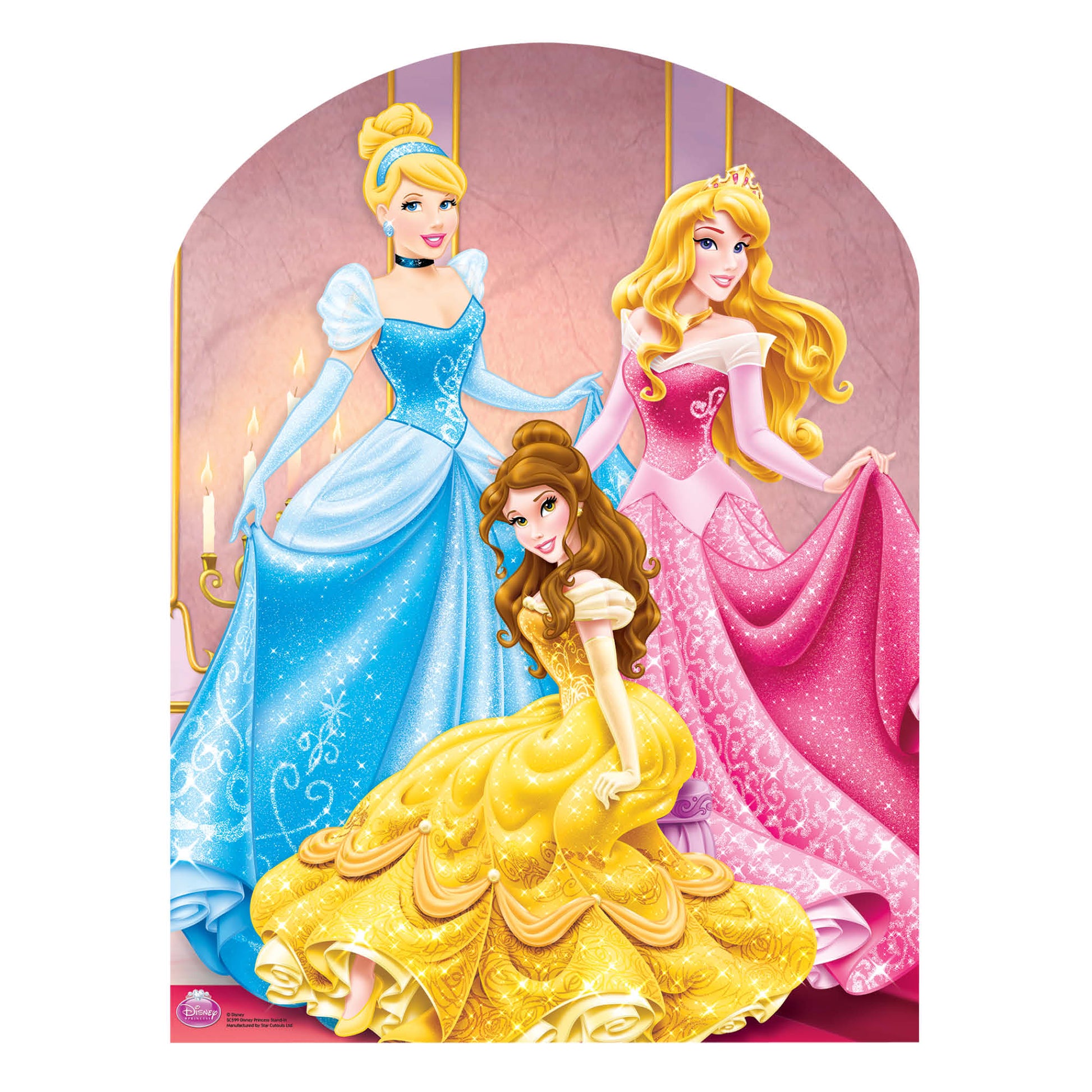 Princess Jasmine and Aladdin Official Disney Cardboard Cutout