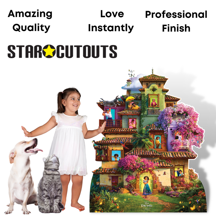 Encanto Casa Madrigal Encanto House Cardboard Cutout – mycardboardcutout