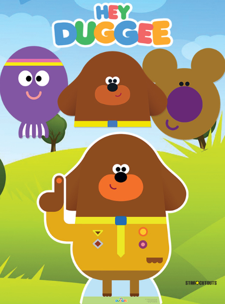 Hey Duggee & Squirrels Party Pack Of Six Masks 